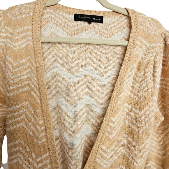 House of Harlow 1960 x Revolve Womens Marisol Cardigan Sweater Sz XS Wrap Duster - Picture 3 of 11